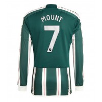 Manchester United Mason Mount #7 Replica Away Shirt 2023-24 Long Sleeve